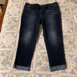 Womens LOGO Denim Stretch Jeans